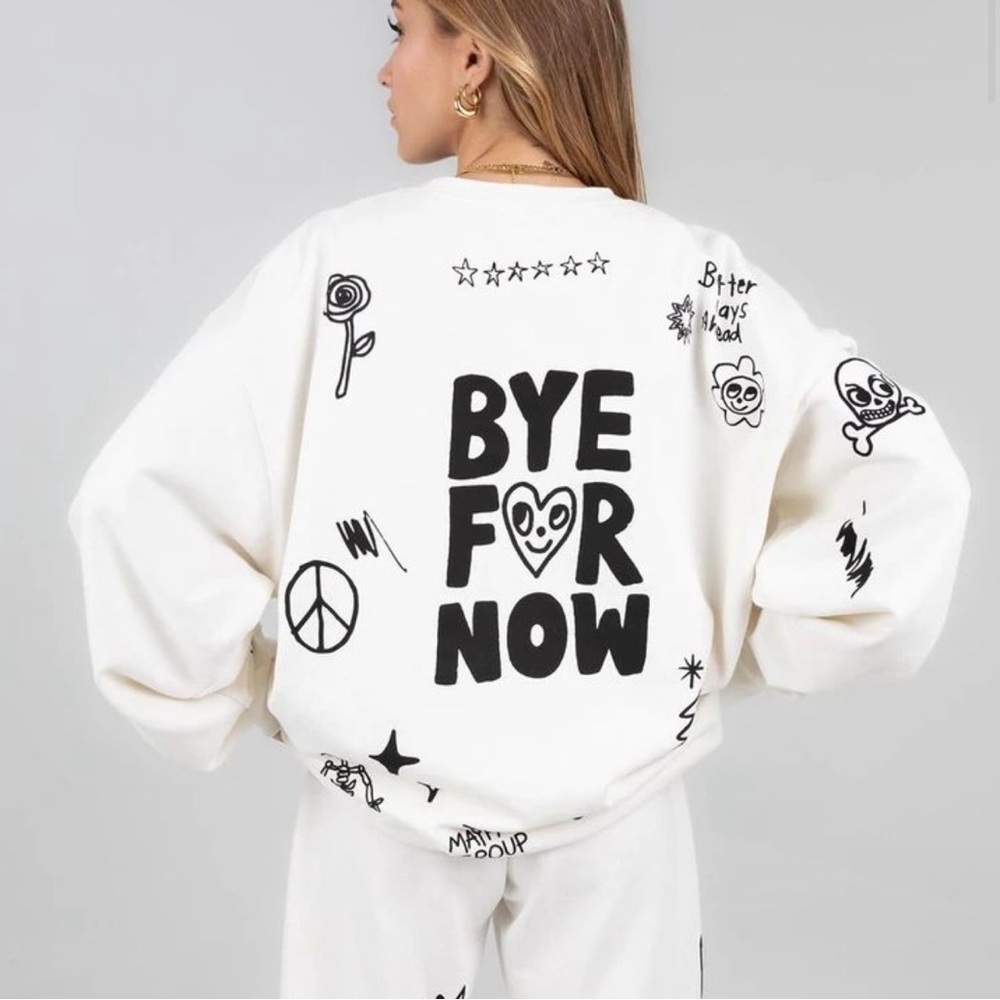 The Mayfair Group x @iscreamcolour "Bye For Now" Sweatshirt | OS